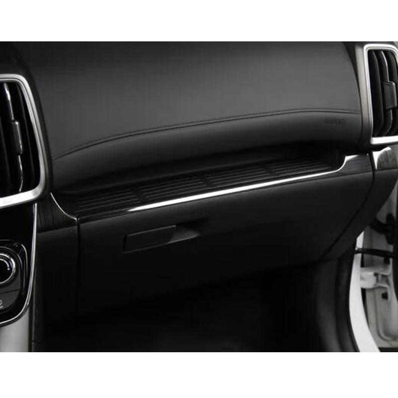 Stainless Steel Car Glove Box Handle Trim Cover For Hyundai IX35 2018 Trim Armrest Interior Accessories