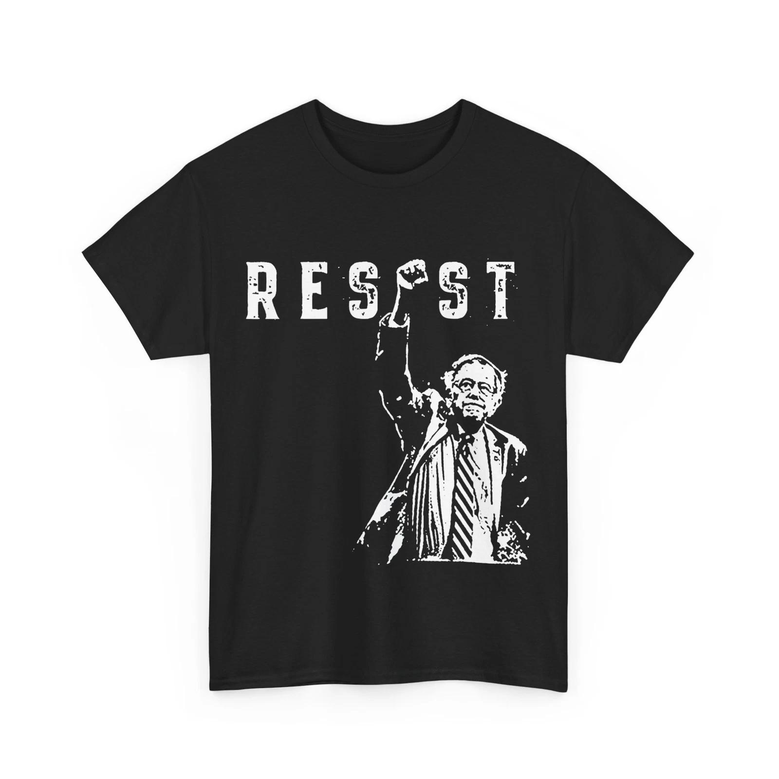 Bernie Sanders RESIST Bernie Sanders Freedom US National Service Protest Shitrt M
