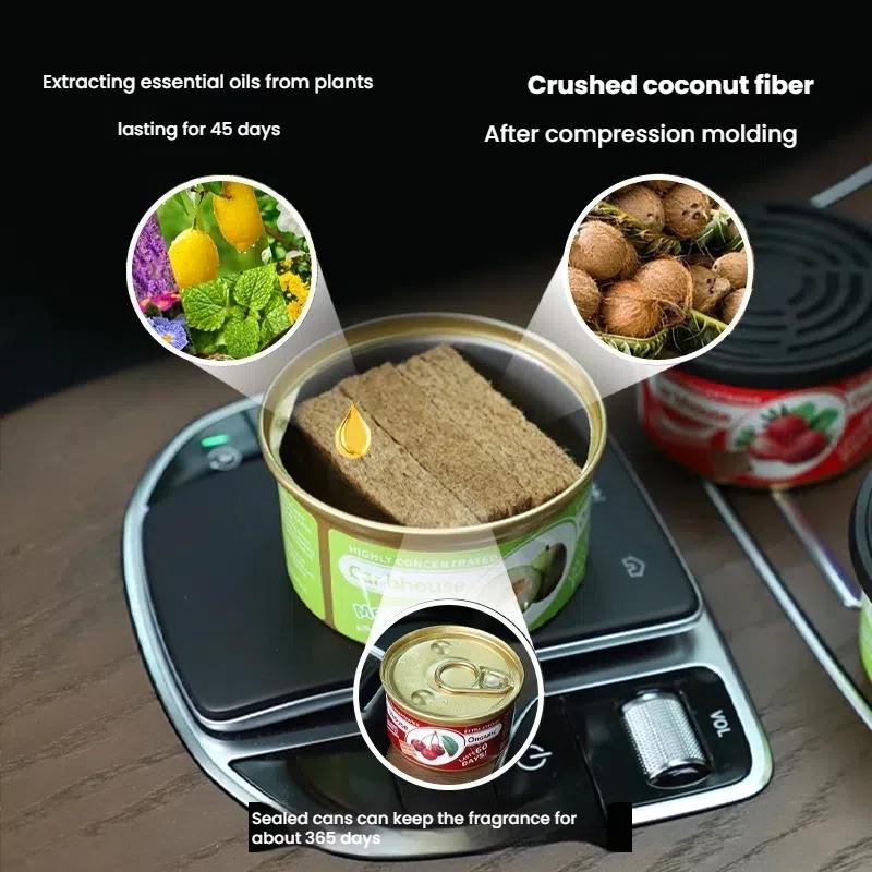 Auto Lufterfrischer Duft Langanhaltend Auto Aromatherapie Auto Deodorant Zubehör Starker Duft Duft Auto Aromatherapie