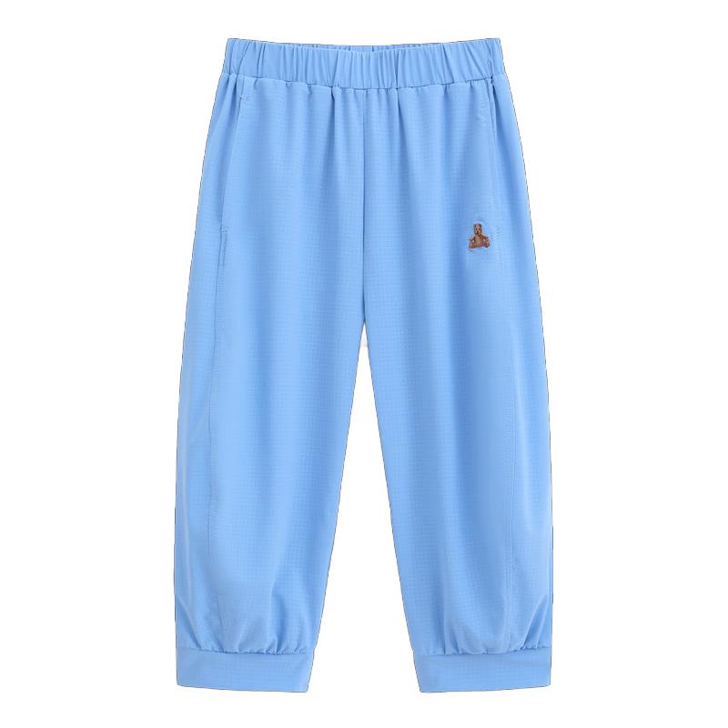 GAP Toddler Boys Bear Embroidered Mesh Long Pants 110/53 серый