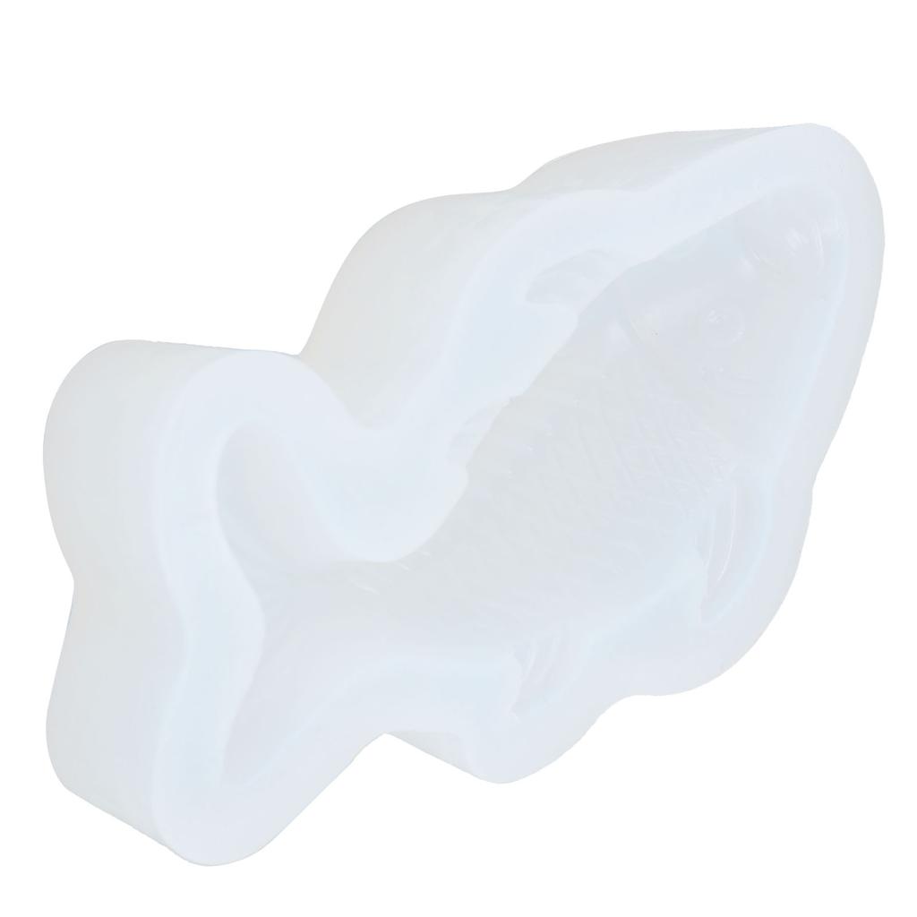 Fish Silicone Mold White DIY Fondant Cake Chocolate Ice Cream Soap Making Accessories