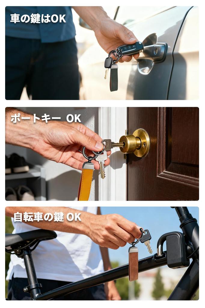 [SFTRADE] Keychain, Stylish Key, Car, Bike Keychain, Small, Smart Key,