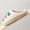 Rugby Cotton Slippers Women's Winter Home Indoor Thermal Slippers Slippers Autumn and Winter Home