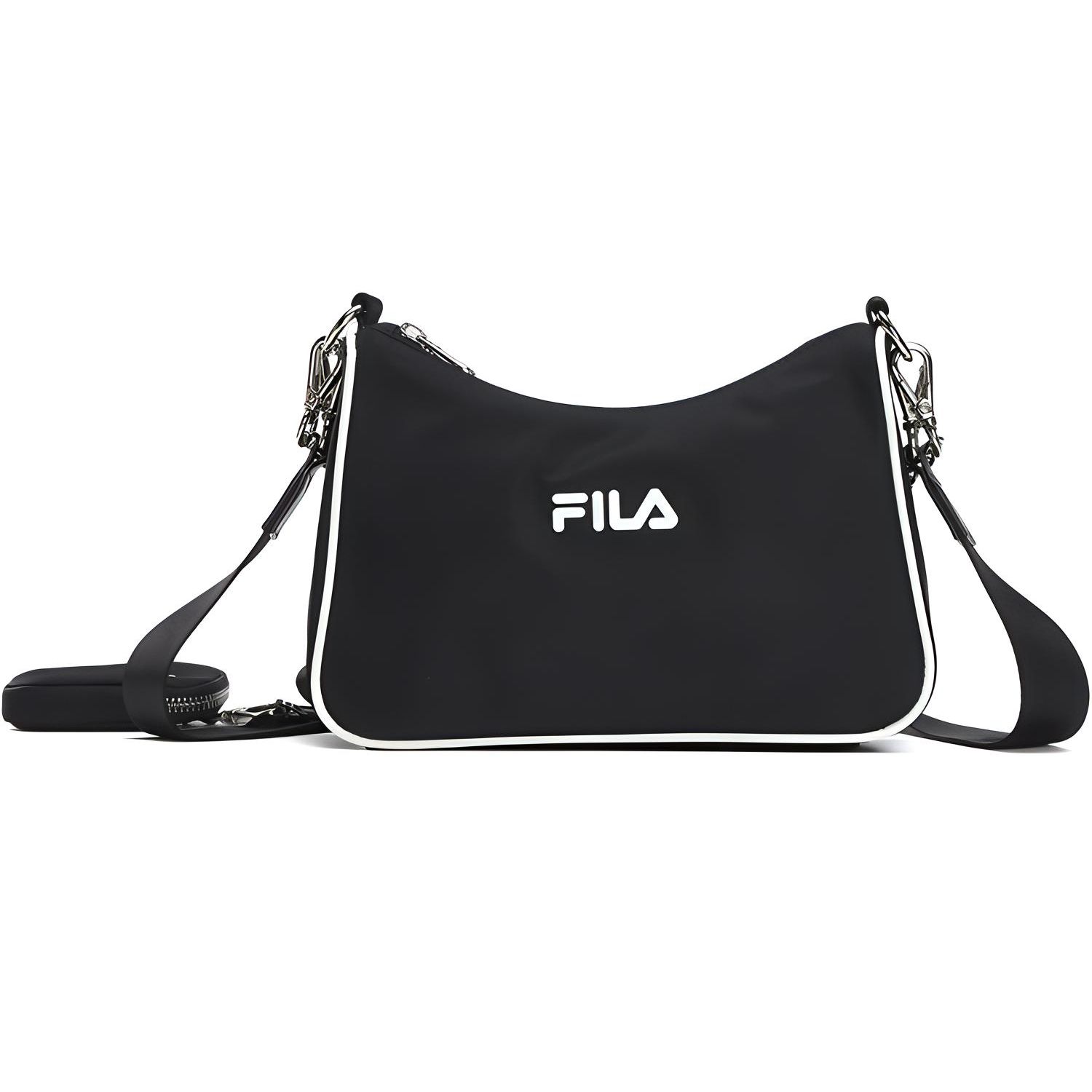 FILA Athletics Fashion Casual Shoulder Bag Simple Removable Small Bag Women bags Deep-Black A13W211136F-BK XS