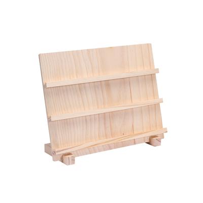 Wood Multi-Layer Jewelry Display Stand Simple Style Earrings Bracelet Necklace Holder Stable Base Large Capacity