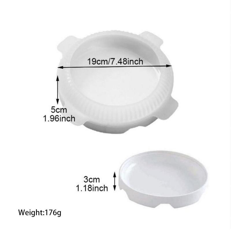 1set Round Eclipse Silicone Cake Mold For Mousses Ice Cream Chiffon Cakes Baking Pan Decorating Accessories Bakeware Tools