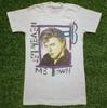 80s Vintage David Bowie Never Let Me Down Day-In Day-Out On Tour 1987 T-Shirt