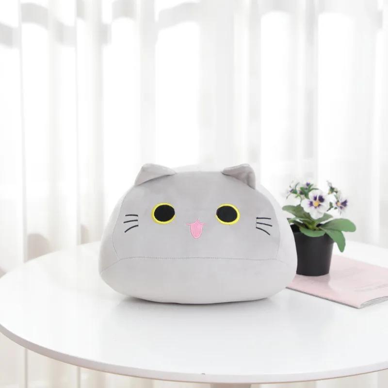 Cartoon Black Cat Doll Pillow Animal Girl Dormitory Sleeping Plush Toy Pillow Office Home Sofa Cushion