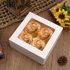 12pcs Gift Boxes with Clear Window Kraft Paper Treat Boxes, Gift Wrap Box for Weddings Birthdays, Parties, Packaging Box for Soap Gift Jewelry