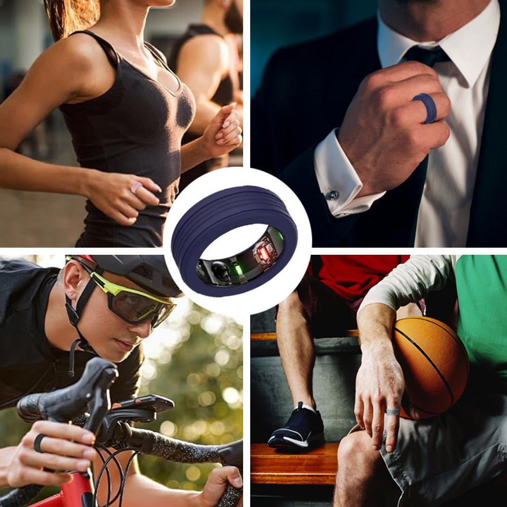 Silicone Smart Ring Cover for Oura Ring Gen4 Anti-Scratch Anti Drop   Protective Case For Samsung Smart Ring Accessory