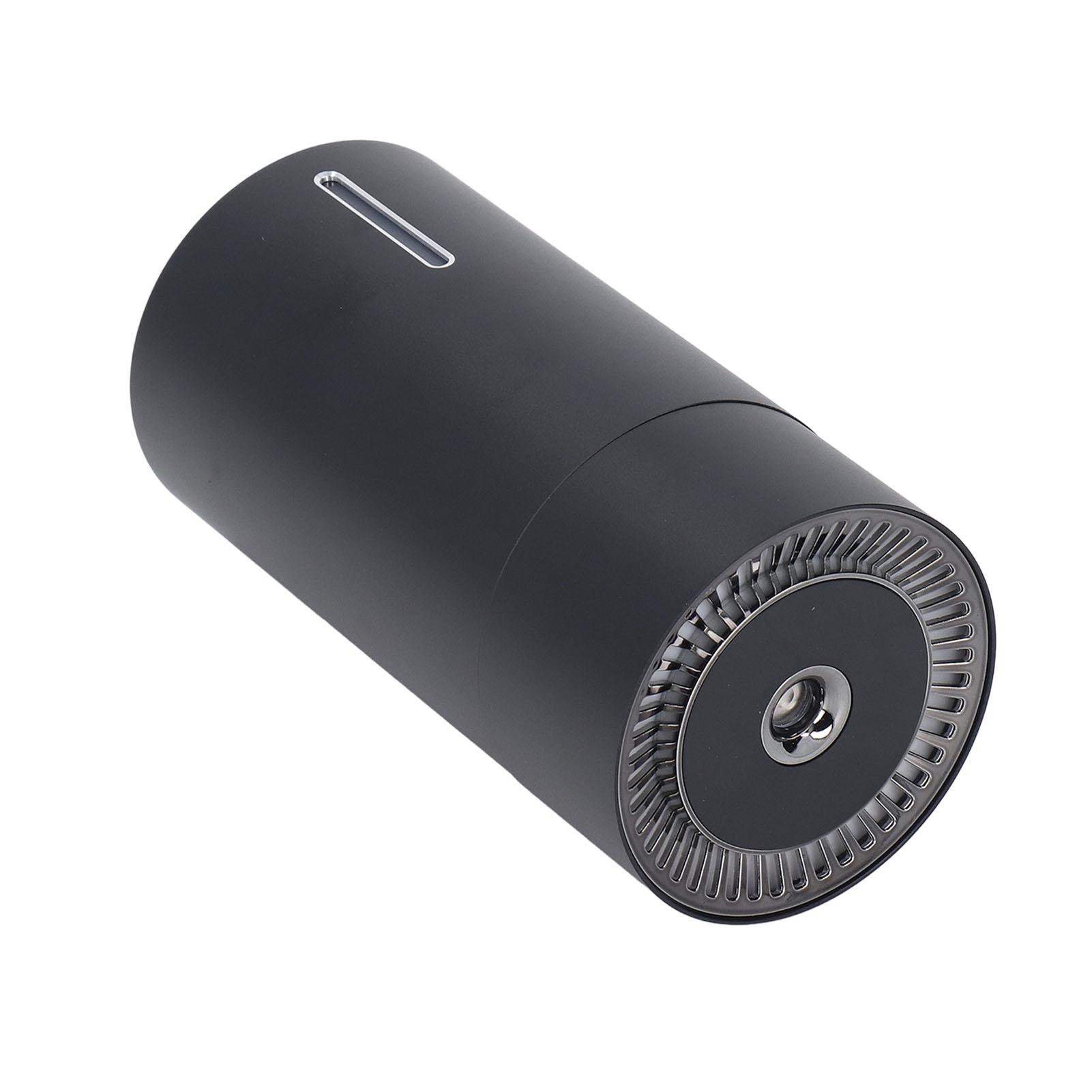 

Автомобильный ароматизатор-увлажнитель USB 3 регулируемых режима Автоматическая индукция Портативный аромадиффузор с красочной подсветкой чёрный