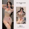 erotic underwear pure desire erotic uniform small nurse suit side strap three-point lace-up temptation suit