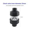 1 PCS Fish Tank Lifting Check Valve 20/25/32mm Transparent Aquarium Check Valves Non Return Anti-siphon