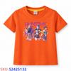 KPop Dämonenjäger Kinder-Cartoon-Print T-Shirt