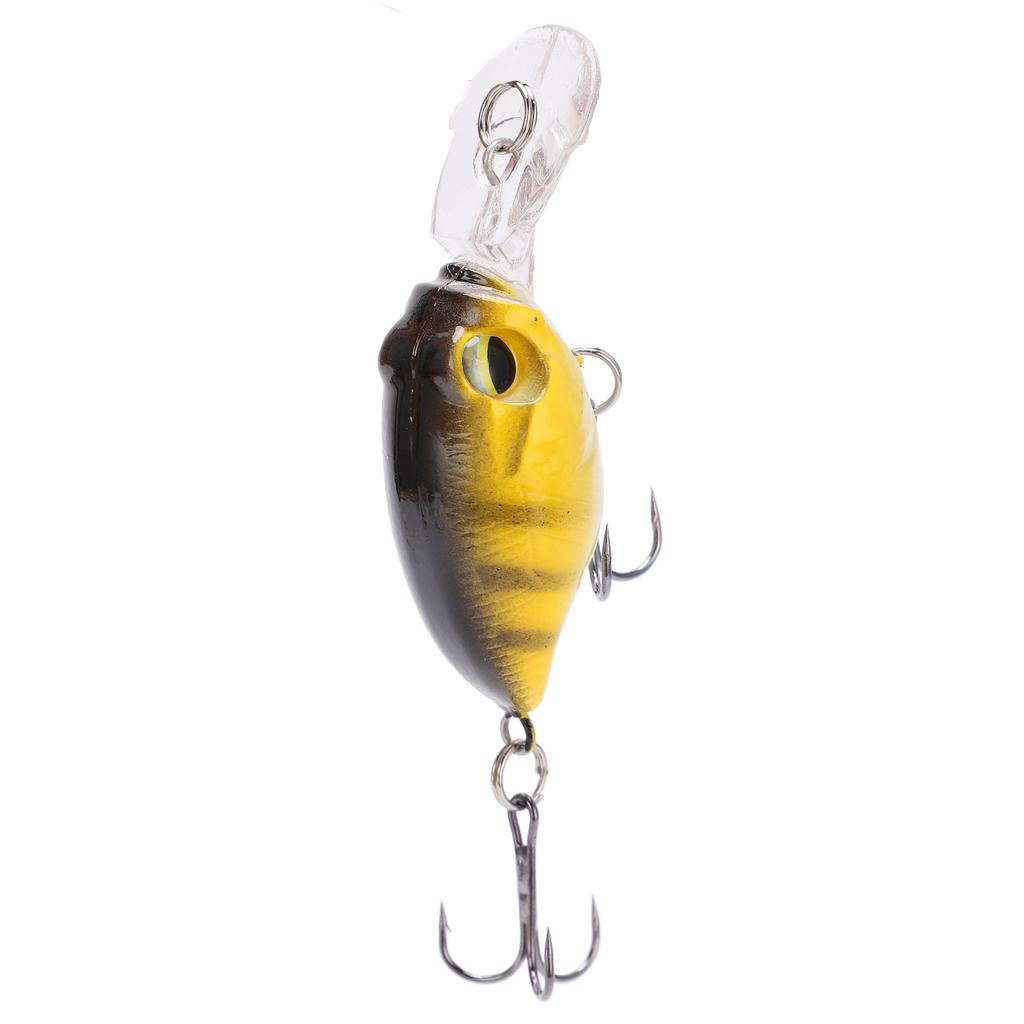 Fishing Mini Minnow Bait High Simulation Three Dimensionals Eyes Artificial Fishing Bait for Outdoor