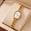 with Adjustable Bracelet Quartz Watches Diamond Studded Watch Strap Wrist Decoration  Gift