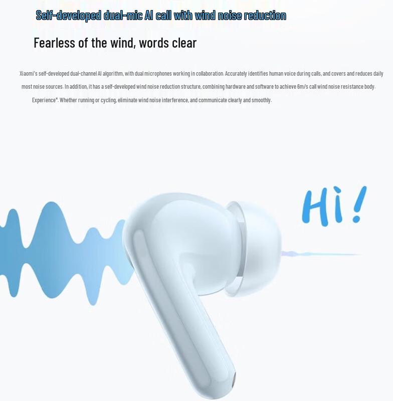 Xiaomi Redmi Buds 6 Youth Edition In-Ear Bluetooth Earbuds