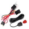 Horn Button 12V Air Horn Harness Relay Kit 40A 4 Pins for Car Truck Train Boat SUV Bus Lorry