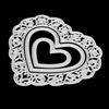 Heart Cutting Dies Stencil DIY Album Crafts Scrapbooking Decoration Art