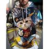 Herren trendiges Kapuzensweatshirt, vielseitig und bequem