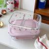 Kawayi Glass Fresh-Keeping Box Heat-Resistant Microwave Oven Bento Fridge Special Sealed Bowl Food Storage Containers
