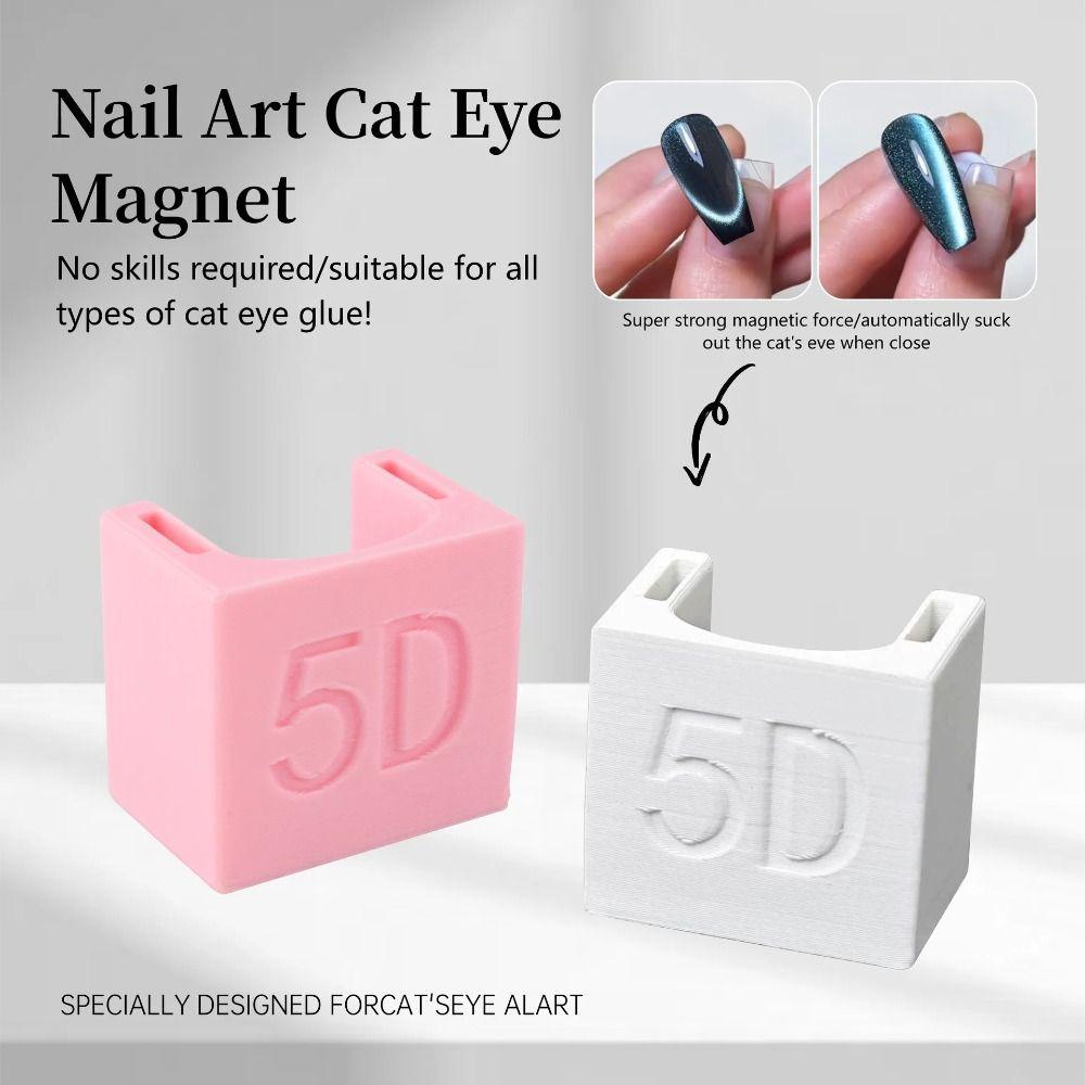 Starker Magnetischer Cat Eye Magnet U-förmiges Design Automatisches 5D Nagel DIY Werkzeug French Nails Herstellung