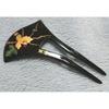 Used Drumstick Hairpin Black Hidemine Gold Color Makie