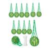AD23-12 Pcs Watermelon Net Melon Hammock Melon Cradle Plant And Garden Supports Pumpkin Support Hanging Bag Protects