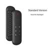 MRSVI Air Mouse Fernbedienung M5 Kabellos 2.4G & Bluetooth Mit 7 Farben Hintergrundbeleuchtung Gyroskop Tastatur für Smart Android TV Box, PC