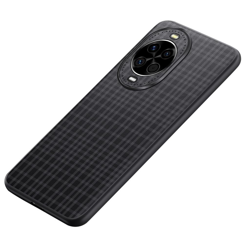 For Huawei Nova 14 5G Case Plaid Texture PU Leather + TPU Protective Phone Cover