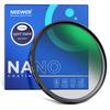 NEEWER 72mm Half ND Filter Soft Soft Super Nano and GND8, Type, 3-Stop (0.9) Gradient, Resolution, 30-Layer Coating, Water-Repellent, Dirt-Resistant,