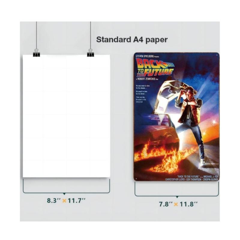 Metal Tin Poster Classic American Retro Films Metal Tin Sign Plaque Poster for Wall Plate Bar Club Wall Decor Retro Home Bedroom