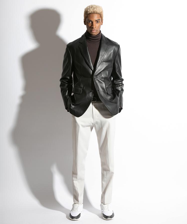 Seuteulaikeu Elegant Classic Trousers (Ivory)