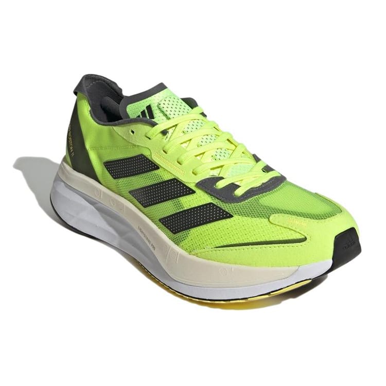 adidas Scarpe da Corsa Adizero Boston 11 Uomo Basse Verdi GX6650