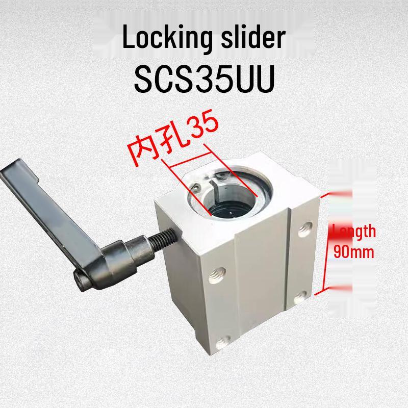Cylindrical Linear Guide Block for Optical Shaft (SCS10-40)