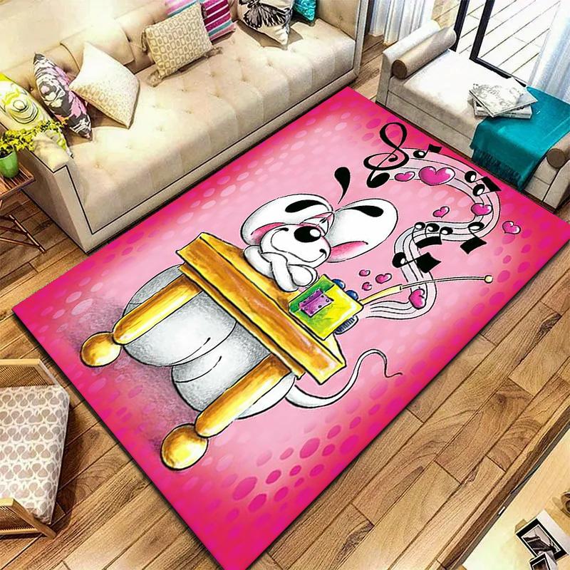 Diddl Carpet Rug for Living Room Bedroom Home Sofa Decoration,Kids Play Non-slip Floor Mat