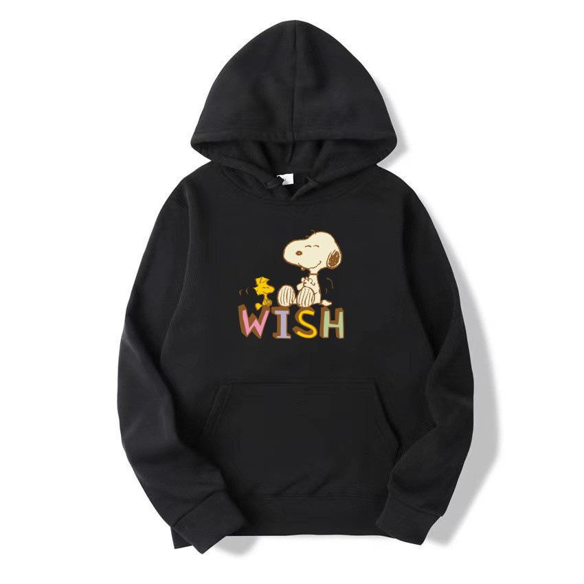 Children s Cute Snoopy Cartoon Hoodie - Autumn/Winter Fashion Pullover 150cm