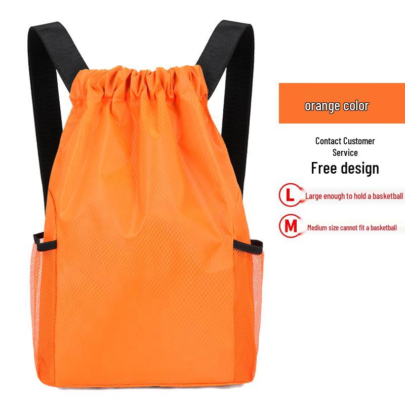 Portable Fitness Drawstring Backpack for Sports, Training, and Events