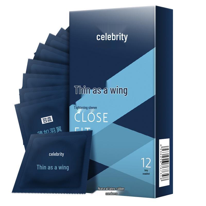 Mingliu Ultra Thin Long-Lasting Dotted Condoms with Hyaluronic Acid - 10 Pack