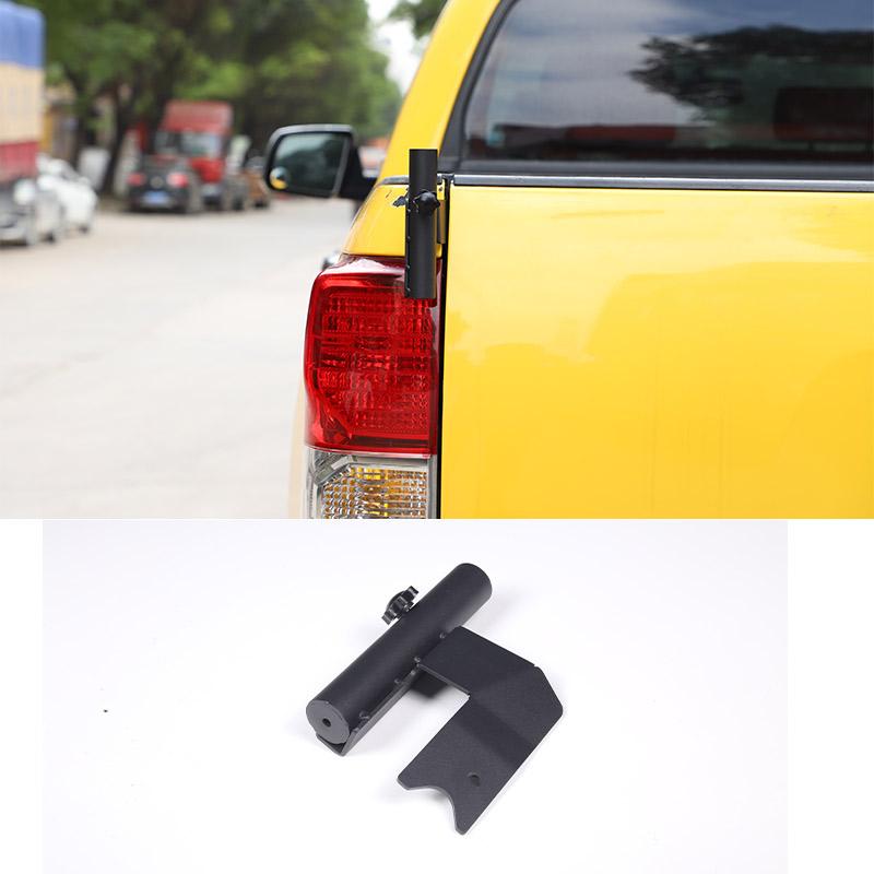 

Carbon Steel Car Tailgate Rear Antenna Mount Holder Bracket Flag Pole Holder Stand For Toyota Tundra 2007-2013 Car Accessories