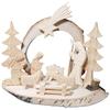 CHRISTMAS NATIVITY SCENE Hand-Carved Figurines LARGE