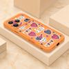 Cute Sticker Love Heart Case For iPhone 18 Pro Max Shockproof Bumper Soft Silicone Cover For iPhone 17 16 15 14 13 Pro Max 17E