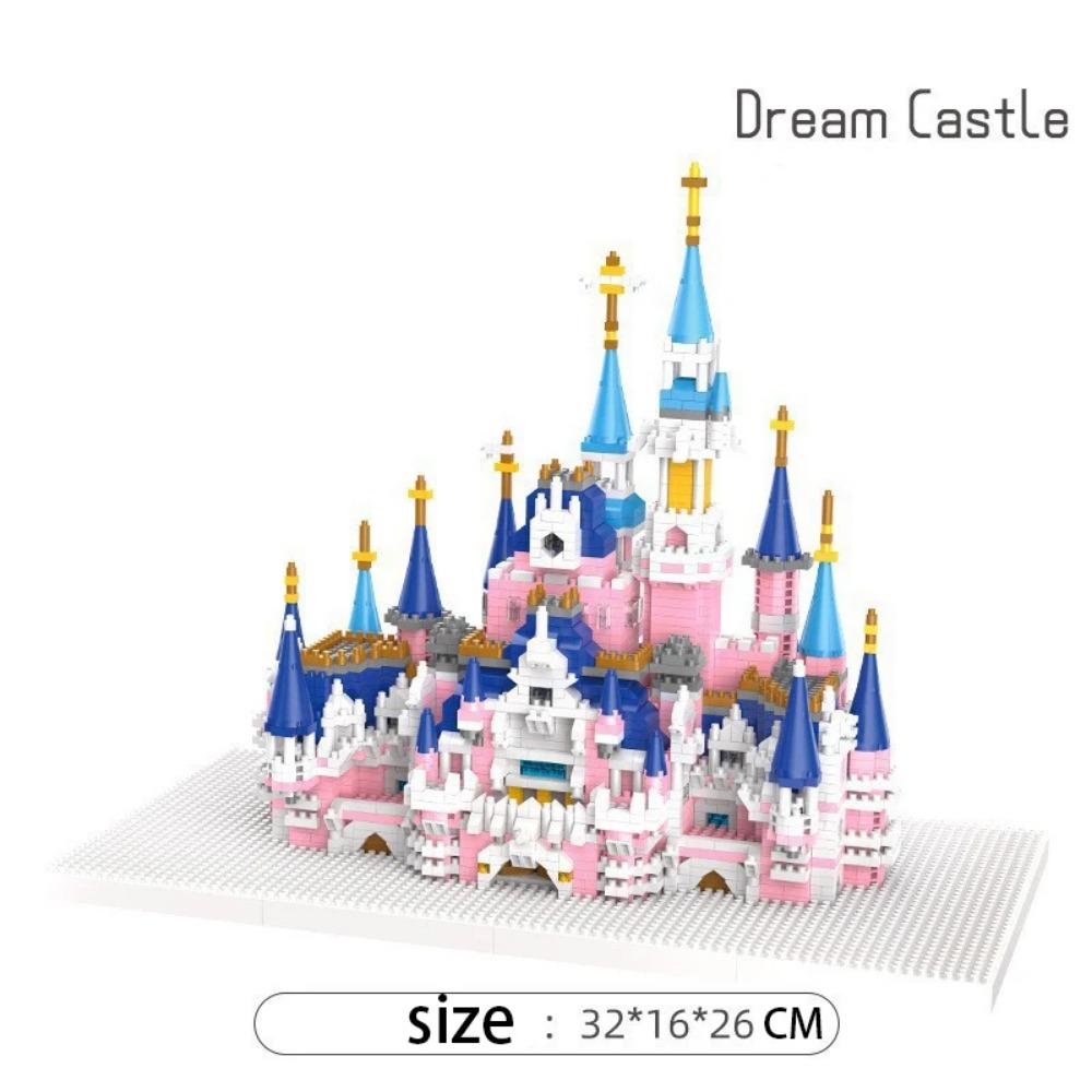 MOC World Famous Architecture Edifice Opera House Building Blocks Villa Savoye Bridge Tower Toy Children Birthday Christmas Gift
