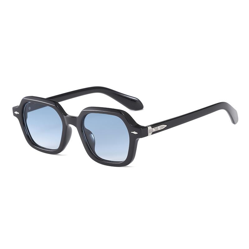 New high-end fashion versatile sunglasses men's European and American small frame square retro European and American sunglasses women