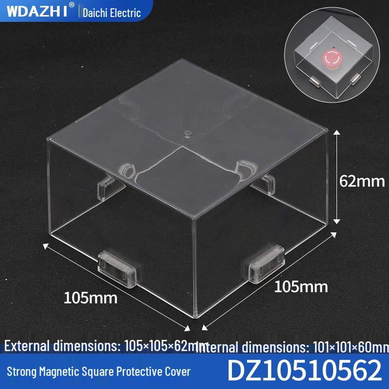 Dazhi Electric Magnetic Emergency Stop Button Cover: Dustproof, Transparent, Customizable.