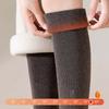Lolita Girls Loose Leg Warmers Thigh High Black Stockings Over Knee Warm Thick Long Boot Socks for Women Autumn Winter Fashion