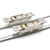 Stainless Steel Window Pulley Slot Wheels Silent Copper U Groove Track Door Roller Casters Sliding Glass Window Hardware Fitting