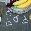 10Pcs Tablecloth Transparent Anti Slip Clip Fixing Buckle Household Table Corner Tablecloth Clip Fixing Device Plastic Buckle