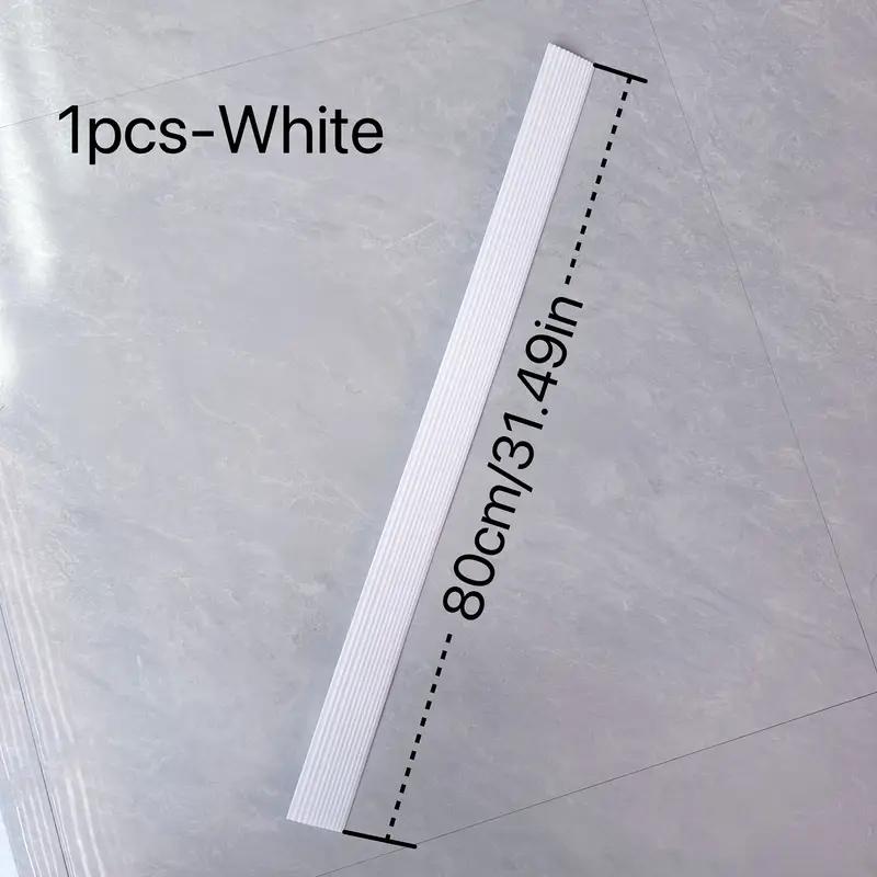 

1PC 80cm/31.49inch Multi purpose ramp pad - self-adhesive, durable, anti slip, suitable for sweeping robots, shopping carts белый