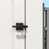Double Side Auto Gate Latches Heavy Duty Swinging Door Lock Hardware Fence Lock for Indoor and Outdoor Use Enduring
